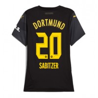 Borussia Dortmund Marcel Sabitzer #20 Auswärtstrikot Frauen 2024-25 Kurzarm